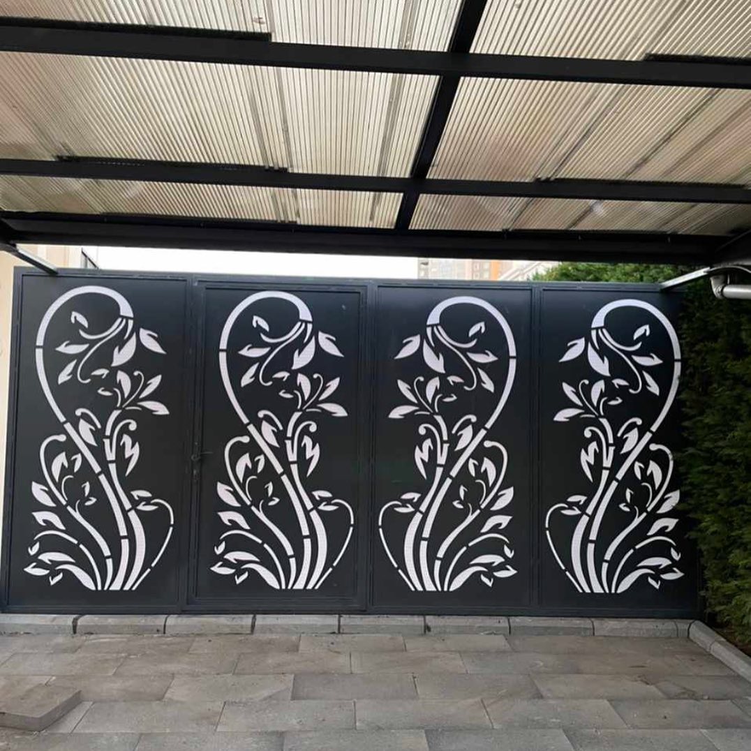 Kanopi otopark sundurma ve ferforje kapı